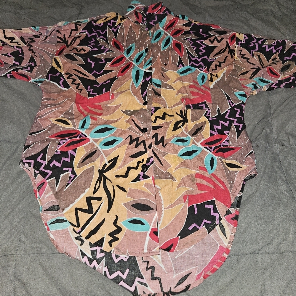 Ms paquette California button up shirt